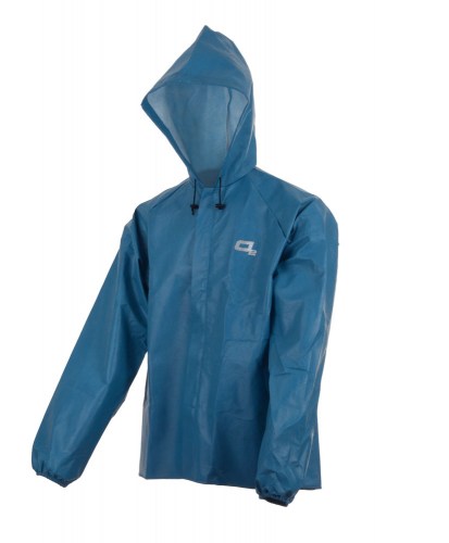 Nepromokavá membránová bunda Element s prodlouženou bederní částí modrá